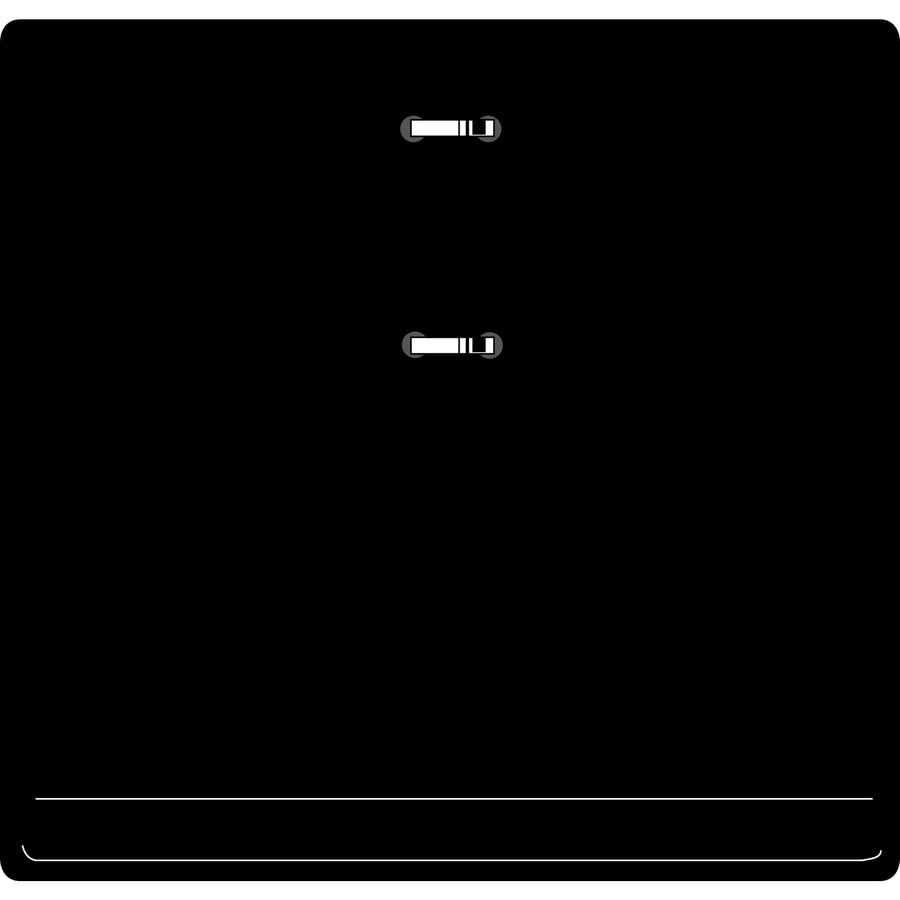 Loose-leaf Desk Calendar Base for 3.5 x 6 Inch Page Size, Black (E17-00)