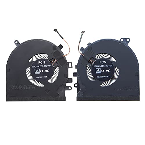 New Replacement CPU+GPU Cooling Fan for Razer Spirit Blade 15 GTX1060 RZ09-027 RZ09-0270 RZ09-03009E97 RZ09-0300 RZ09-0328 RZ09-03287E72-R3U1 Series DFS501105PR0T DFS5K121142621
