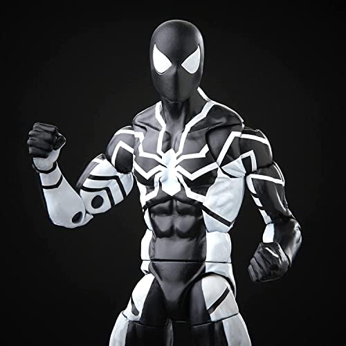 Hasbro Spider-Man Legends Series 6-inch Future Foundation (Stealth Suit) Action Figure Toy,Includes 4 Accessories