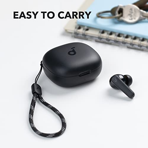 by Anker P20i True Wireless Earbuds, 10mm Drivers with Big Bass, Bluetooth 5.3, 30H Long Playtime, Water-Resistant, 2 Mics for AI Clear Calls, 22 Preset EQs, Customization via App