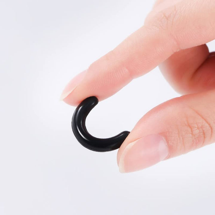 Curler Refills Eyelash Curler Refill Pads Silicone Rubber Pads, Universal Soft Silicone Eyelash Curler Replacement, Pads for Eyelash Curler (Black)