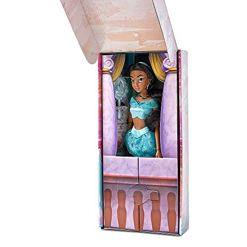 Store Official Princess Classic Doll (Jasmine from Aladdin), 11 Inches, Includes Brush with Molded Details, Fully Posable Toy in Classic Outfit Princess Toys for Girls