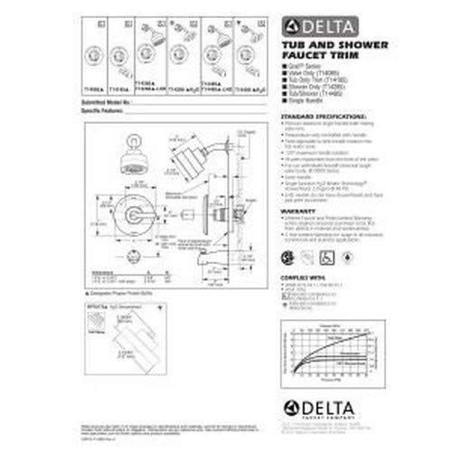 Faucet RP48590SS Universal Showering Components, Touch-Clean(R) 3-Setting Showerhead, Stainless