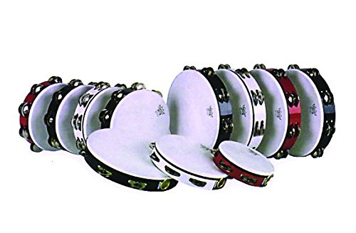 TA-5210-00 Fiberskyn Tambourine - Quadura White, 10