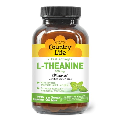 - L-Theanine, Fast Acting Mint Melts, 100 mg - 60 Smooth Melts