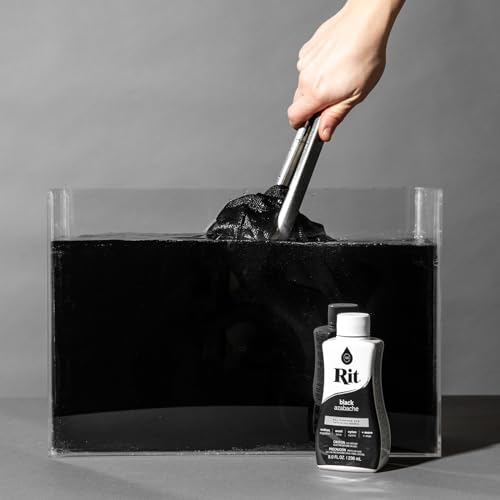 Dye 88150 All Purpose Liquid Dye, Black, 8 Fl Oz (Pack of 1)