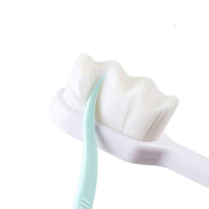 12000 Micro-Nano Hairy Bristles Toothbrush Ergonomic Handle Dental Oral Care Teeth Cleaning for Sensitive teeth and Pregnant Woman Postpartum