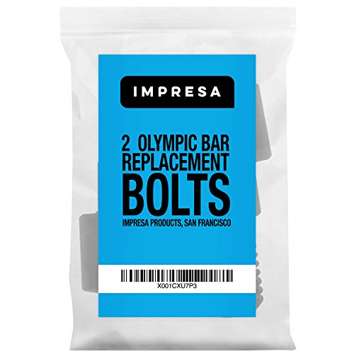2-Pack Hex Bolts for Olympic Bars/Olympic Bar Replacement Bolt