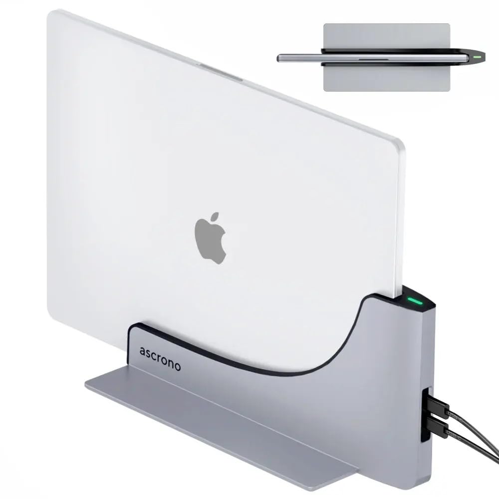 Dock for 13 15 16 MacBook Pro - Docking Station - Connect w/Two Thunderbolt 4 USB-C Ports - Mac Docking Station Hub for MacBook Pro 13, 15, 16 (2016-2020, 13 M1 & M2 2022) with Touch Bar