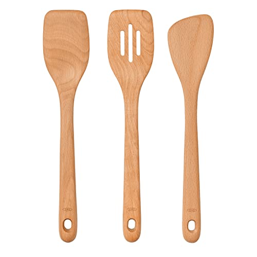 3 Piece Good Grips Wooden Turner Set, large