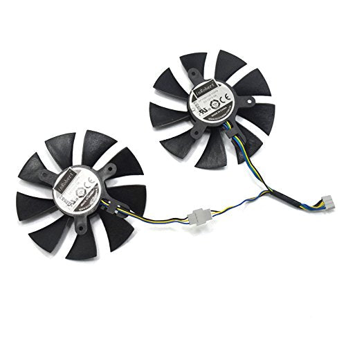 GFY09010E12SPA Video Card Fan Replacement for Zotac GTX 1060 AMP Edition 6GB (ZT-P10600B-10M) Graphic Card Cooler Fan