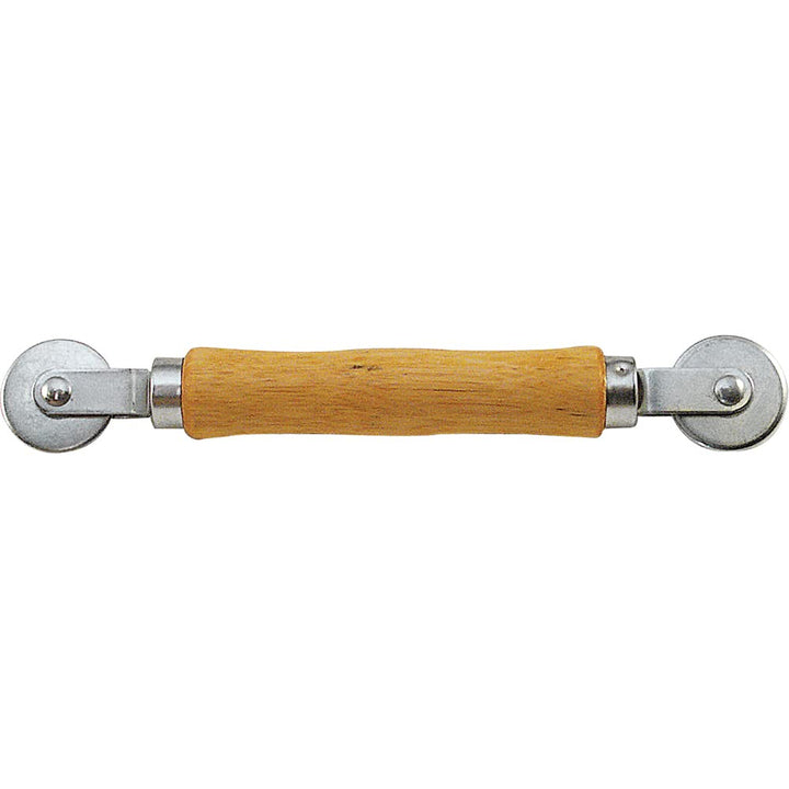 Prime-Line P 7505 Screen Rolling Tool – A Must Have Tool for Installing Window and Door Screens – Spline Roller with Wood Handle and Steel Wheels – Durable and Easy to Use (Single Pack)