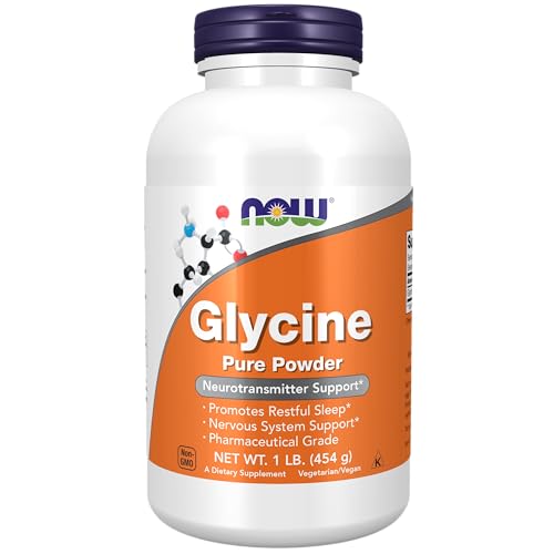 Supplements, Glycine Pure Powder, Promotes Restful Sleep*, Neurotransmitter Support*, 1-Pound