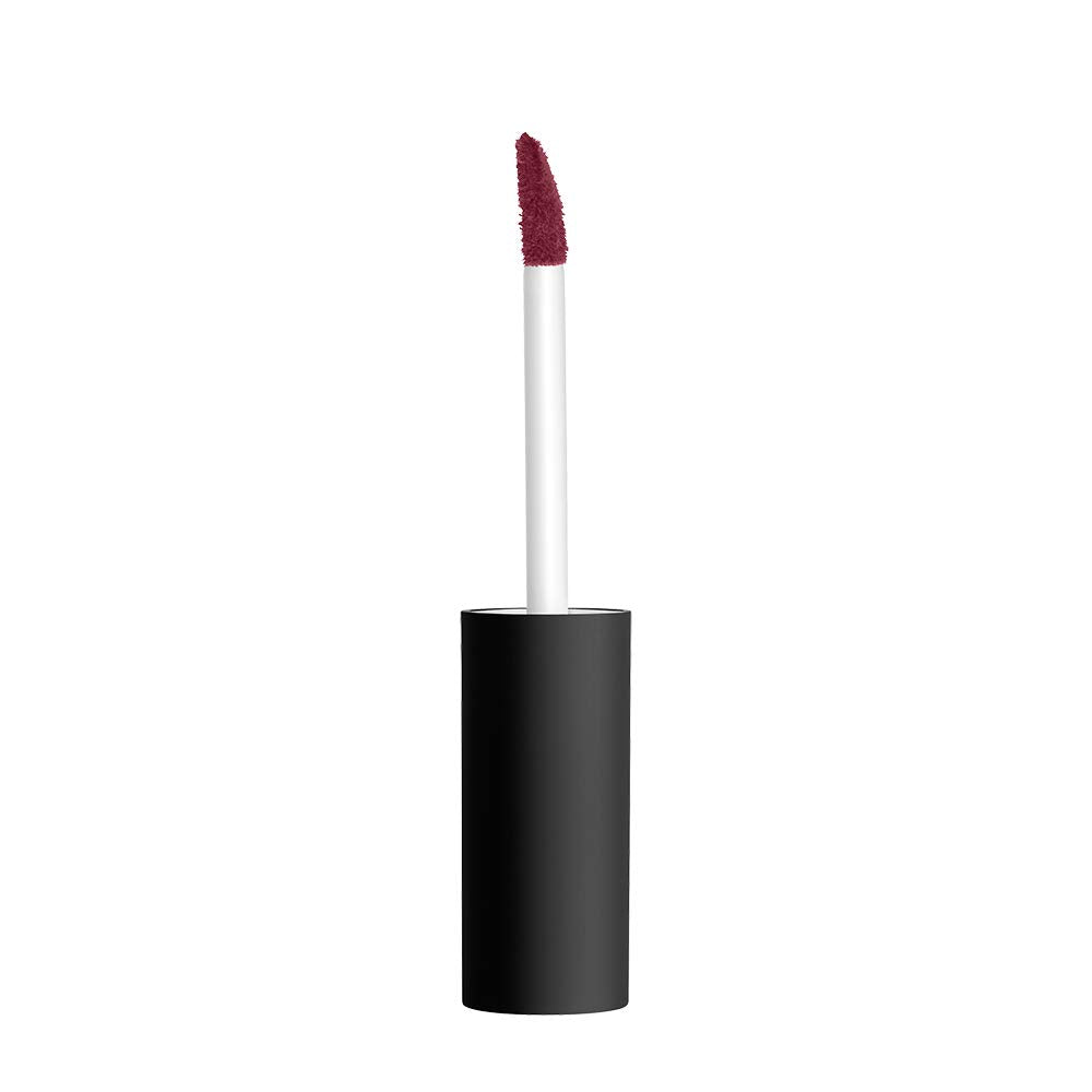 PROFESSIONAL MAKEUP Soft Matte Metallic Lip Cream, Liquid Lipstick - Madrid (Cranberry Red)
