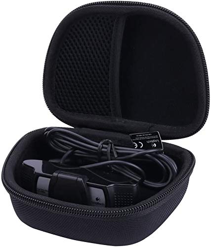 Hard Case Replacement for Logitech HD Pro Webcam fits C920/ C930e/C922 (Black)