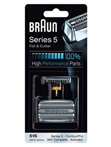 Series 5 Combi 51S Foil and Cutter Replacement Pack (Formerly 8000 360 Complete or Activator), 0.32 Ounce