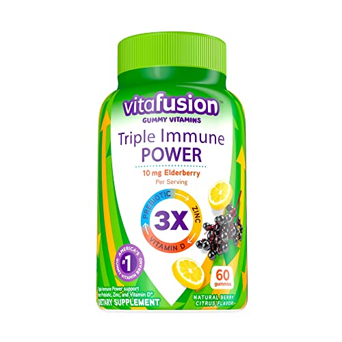 Triple Immune POWER Gummy Vitamins, 60ct