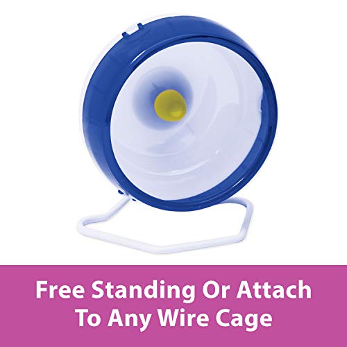 Silent Spinner Wheel For Pet Hamsters and Gerbils, Regular 6.5 Inch