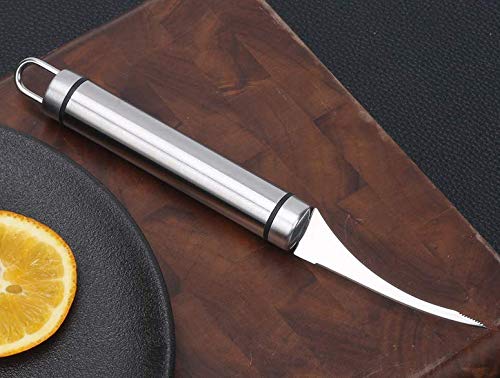 1 PCS Stainless Steel Shrimp Opener to Remove Shrimp Line Knife Cleaning Shrimp Line Profile Fish Belly Knife Shrimp Opener Shrimp Stripper Kitchen Tools