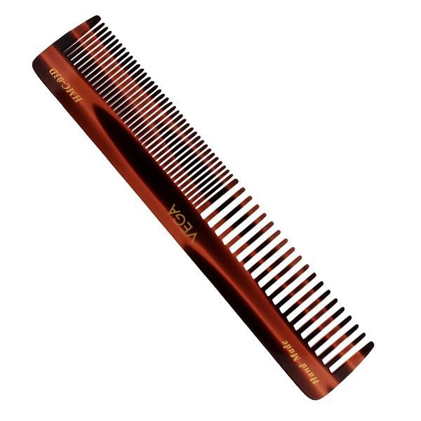Vega Tortoise Shell Pattern Graduated Dressing Hair Comb,Handmade, (India's No.1* Hair Comb Brand)For Men and Women, (HMC-3D)