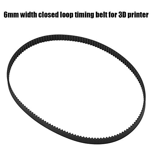 Closed Loop GT2 Timing Belt 300mm Length 6mm Width in Closed Loop for 3D Printer (GT2-300mm)