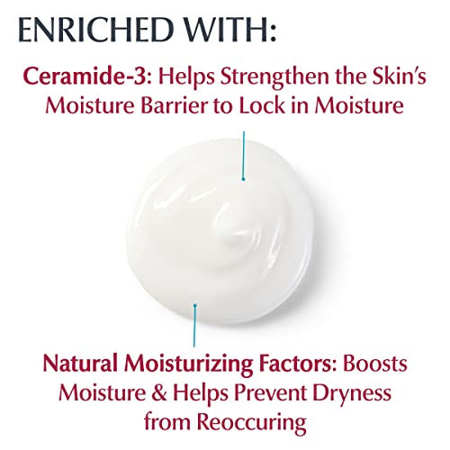 Advanced Repair Foot Cream, Unscented Foot Care Cream for Dry Feet and Heels, 3 Oz Tube