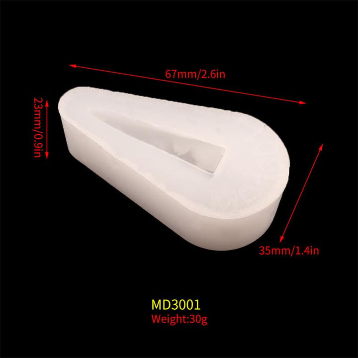 3D Crow Skull Shape Silicone Pendant Mold Resin Silicone Mold for DIY Pendant Jewelry Pendant Making Casting