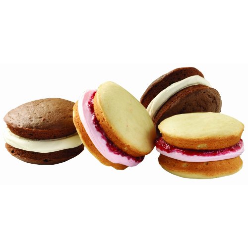 12-Cavity Whoopie Pie Baking Pan, Makes Individual 3 Diameter Baked Goods and Treats, Non-Stick and Dishwasher-Safe, Enjoy or Give as Gift, Metal (1 Pan)