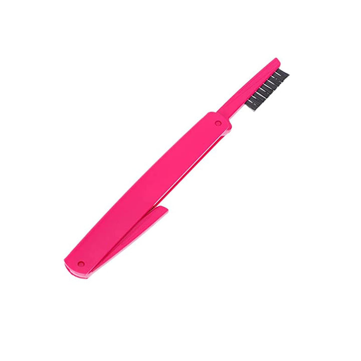 Foldable Eyebrow Brush and Lash Comb,Double Ended Brow Brush Makeup Brush