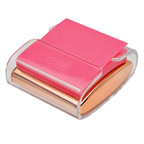 Pop-up Note Dispenser, Rose Gold, 3 x 3 in, 1 Dispenser/Pack (WD-330-RG)