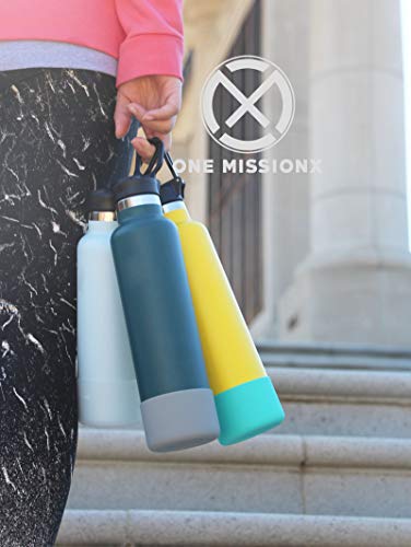 Boot Sleeve for Hydro Flask Bottles & Travel Tumbler-Stanley Quencher Tumblers-Owala & Simple Modern Tumblers, Anti-Slip Protective Cover (Black, Fits Hydro 12-24oz/Stanley 40oz Quencher)