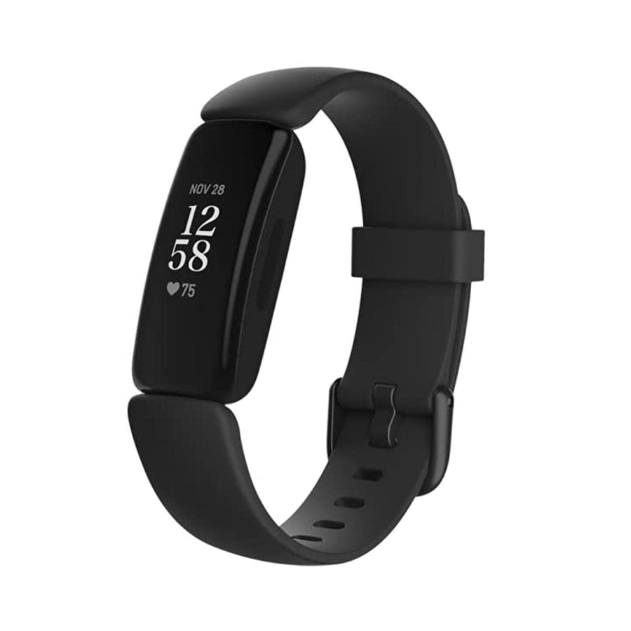 Inspire 2 Health & Fitness Tracker with a Free 1-Year Premium Trial, 24/7 Heart Rate, Black/Black, One Size (S & L Bands Included)