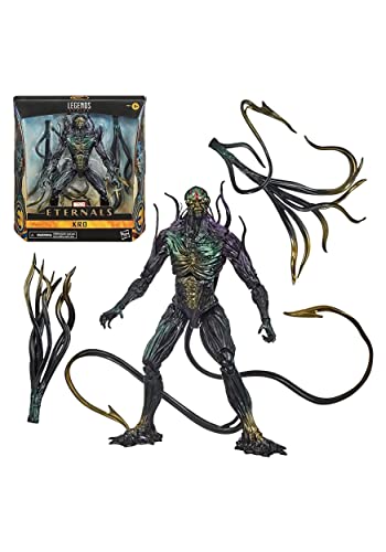 Legends Series Eternals Deluxe 6-inch Collectible Action Figure Toy, Kro, Premium Design and 2 Accessories , Black