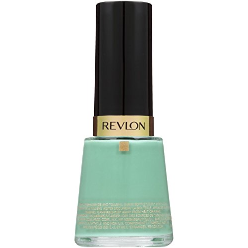Revlon Nail Enamel, Chip Resistant Nail Polish, Glossy Shine Finish, in Blue/Green, 580 Eclectic, 0.5 oz