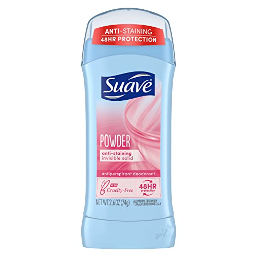 Deodorant Antiperspirant & Deodorant Stick 48-hour Odor and Wetness Protection Powder Deodorant for Women 2.6 oz