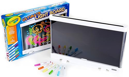 Ultimate Light Board - White, Kids Drawing Tablet, LED Drawing Board for Kids, Holiday Gift for Boys & Girls, Toys for Kids, 6+