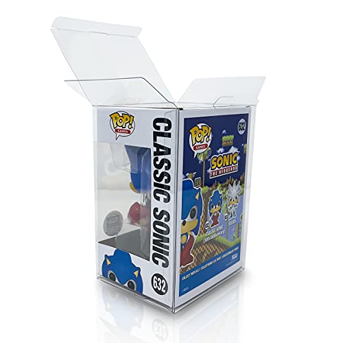 (10 Pack) Pop Protector Compatible with - 4 Inch Funko POP! Figures, Strong, Clear Pop Case, Acid Free