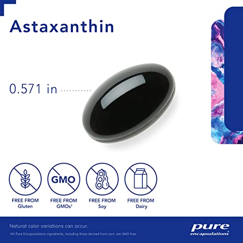 Astaxanthin | Antioxidant Supplement for Joints, Skin and Eye Health, and Free Radicals* | 60 Softgel Capsules