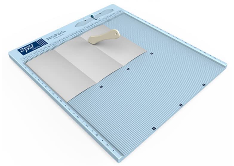 SP108 Eighths Measuring and Scoring Board, 12 by 12, 1/8 Space Grooves