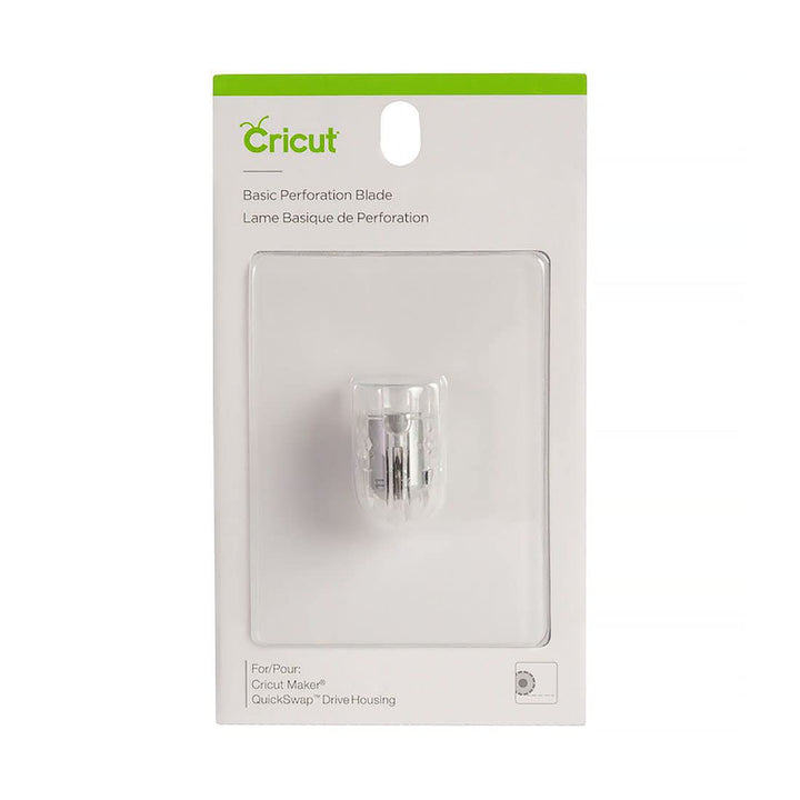 Basic Perforation Blade, Cutting Blade with 2.5 mm Teeth / 0.5 mm Gaps, Precisely Cuts Paper, Cardstock & More, For Personalized Crafts, Compatible with Maker Cutting Machine, Silver