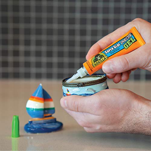 Super Glue Precise Gel, 15 Gram, Clear, (Pack of 1)