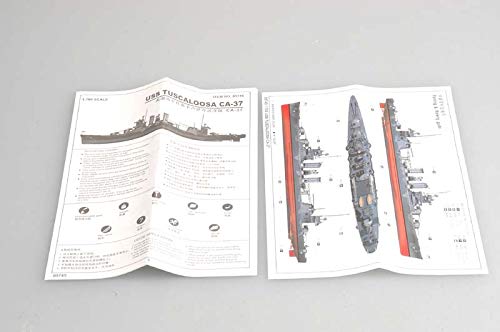1/700 USS Tuscaloosa CA37 New Orleans Class Heavy Cruiser Model Kit
