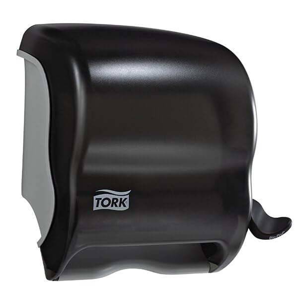 Paper Hand Towel Roll Lever Dispenser Smoke H21, High-Capacity, 83TR