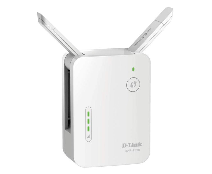 Wifi Extender N300 Range Wall Signal Booster Ethernet Wireless Internet Network Repeater (DAP-1330)