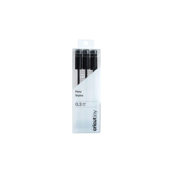 Joy Extra Fine Point Pens 0.3mm, 3 Count, Black