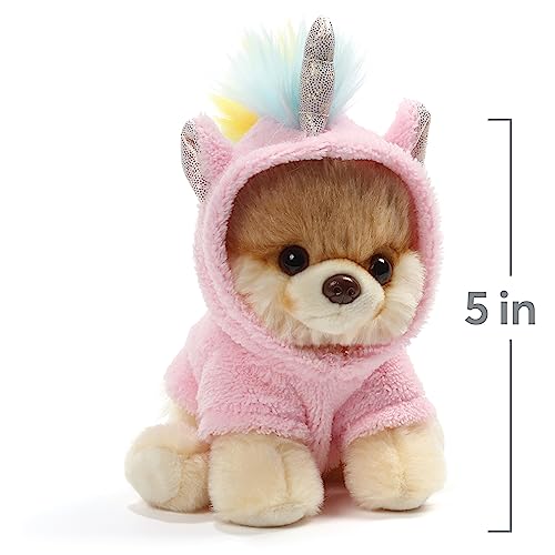 World’s Cutest Dog Boo Itty Bitty Boo Unicorn Stuffed Animal Plush, 5