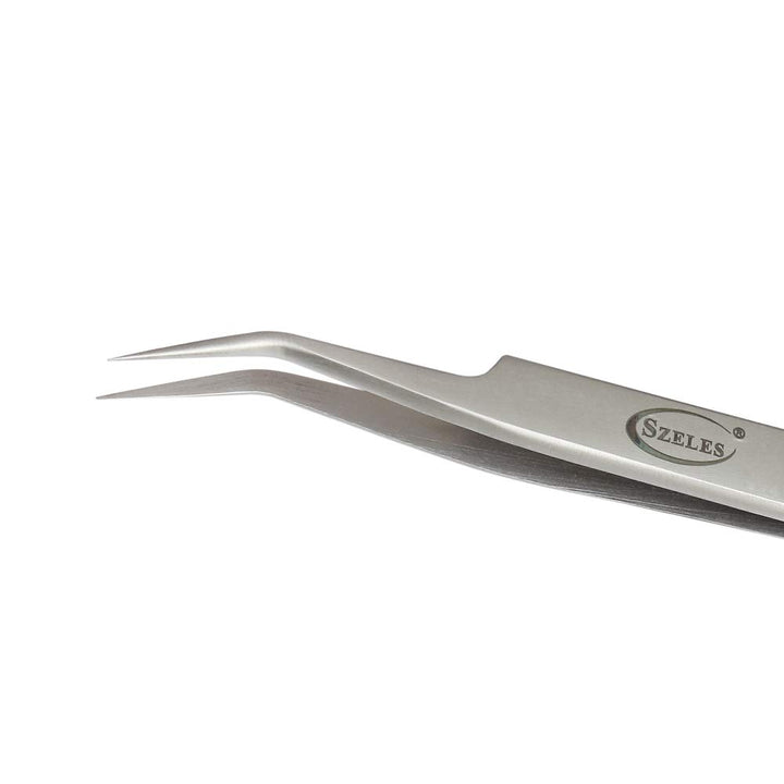 Volume Tweezers Stainless Steel Ultra Rigidity Curved Curved Pro Beauty Eyelash Extension Tool 5B-SA