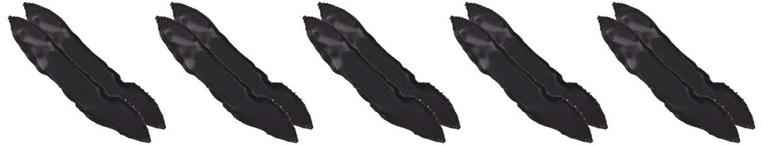 Pillow Roller, Black Satin, 10 Count