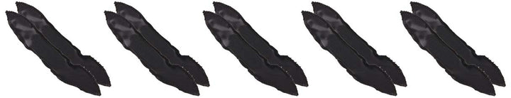 Pillow Roller, Black Satin, 10 Count