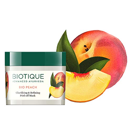 Bio Peach Clarifying and Refining Peel Off Mask for Oily and Acne Prone Skin, 50g